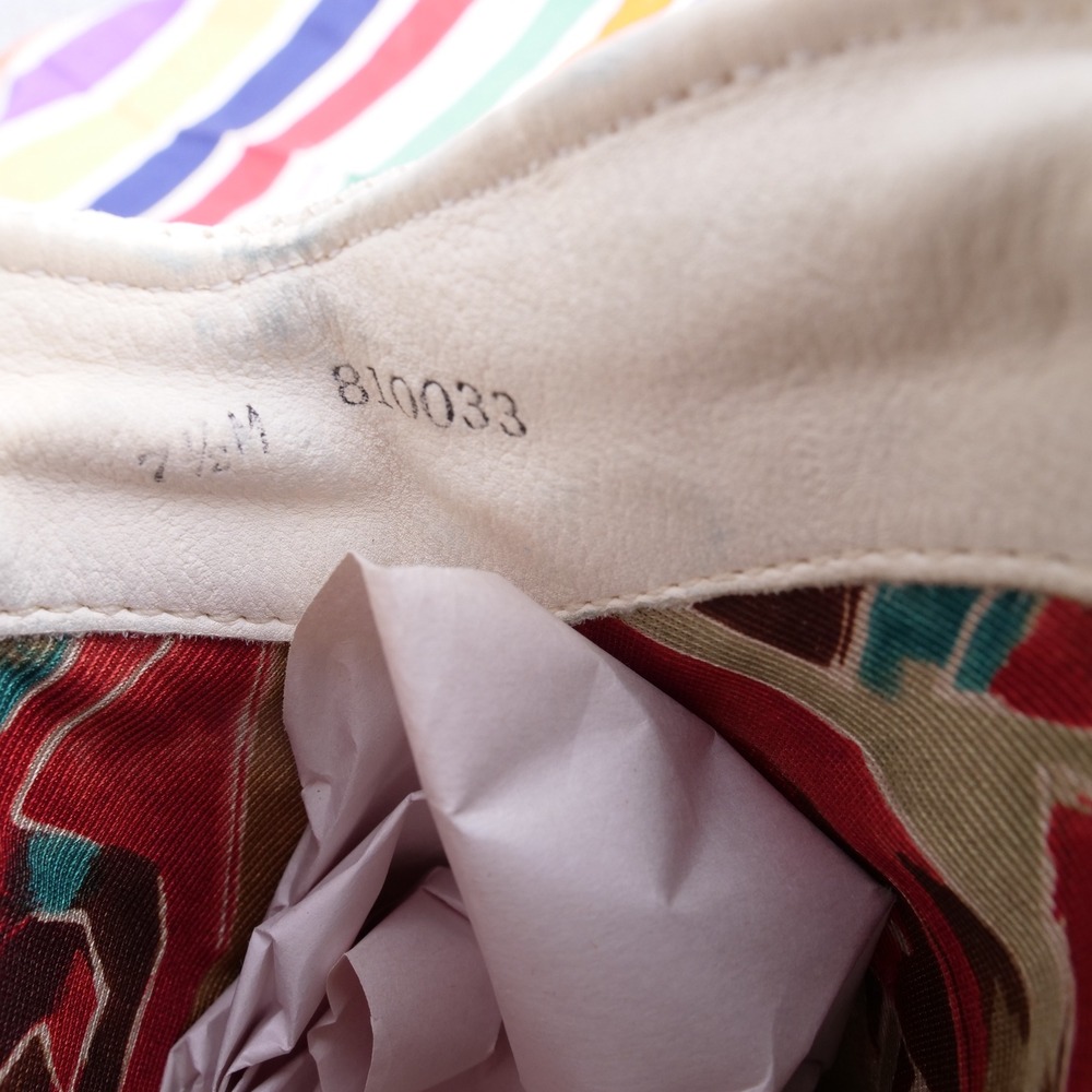 Vintage 90s Zodiac white suede fringed cowgirl cowboy boots - Picture 6 of 10